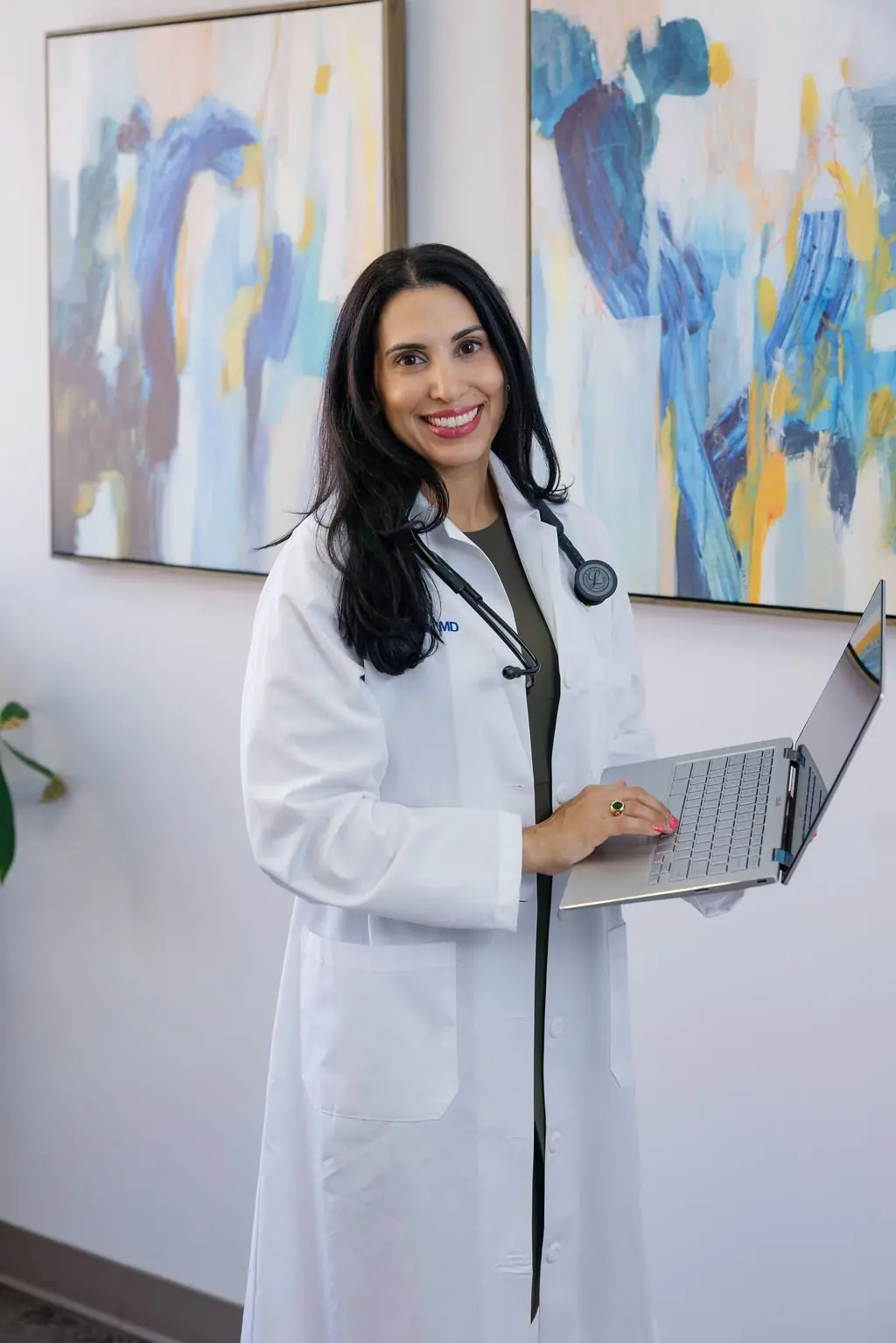 Dr. Nadia Sirdar, internist and direct primary care physician in Bethesda, Maryland